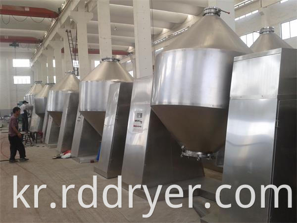 Steam Heated Conical Vacuum Dryer Made by Professional Manufacturer